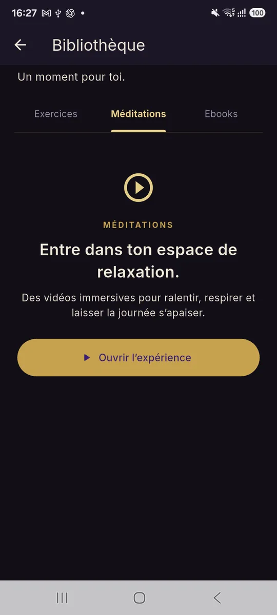 Bibliothèque de méditations Auryel
